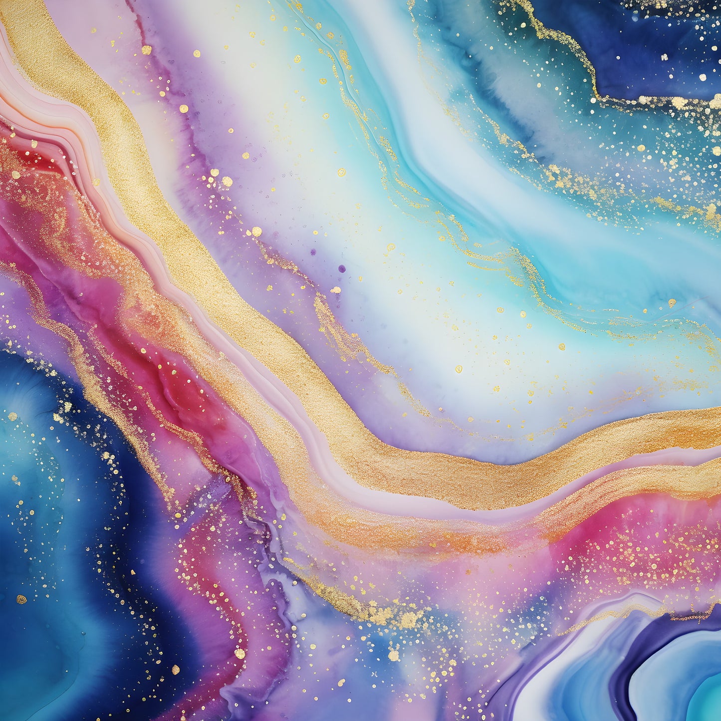 Rainbow marble Swirl Vinyl