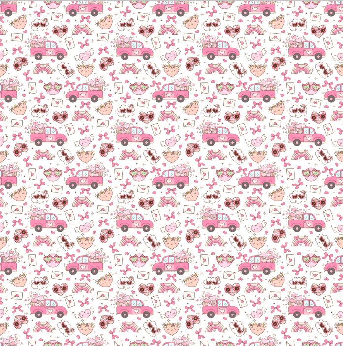 Valentine Truck Retro Vinyl