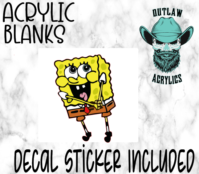 Happy Bob Acrylic & Decal Set