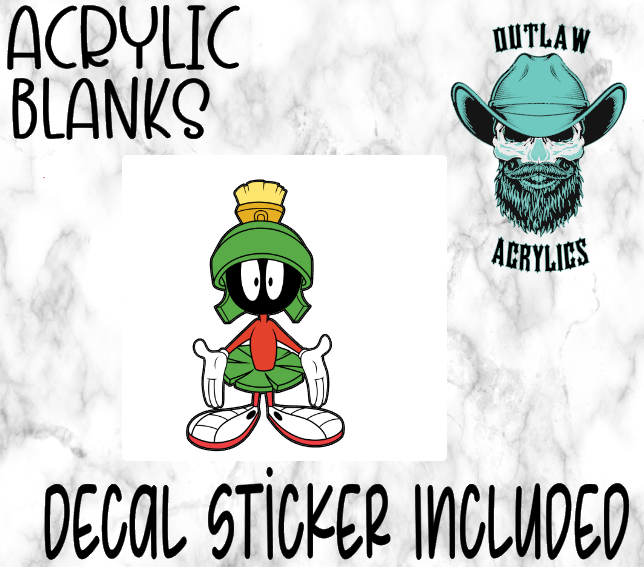 Marvin Acrylic & Decal Set