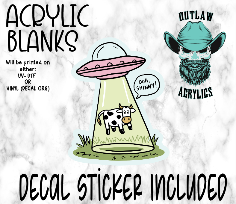 U.F.O Acrylic & Decal Set