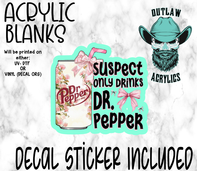 Suspect Dr. P Acrylic & Decal Set