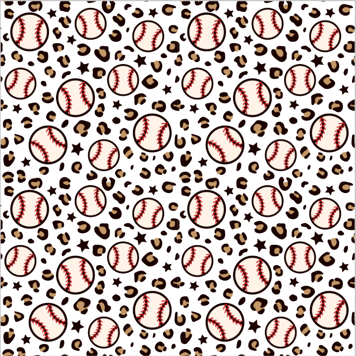 Leopard Baseball Vinyl