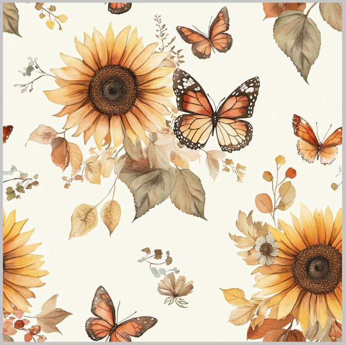 Sumflower & Bees Vinyl