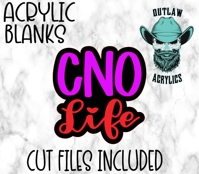 CNO Life Badge Reel Acrylic