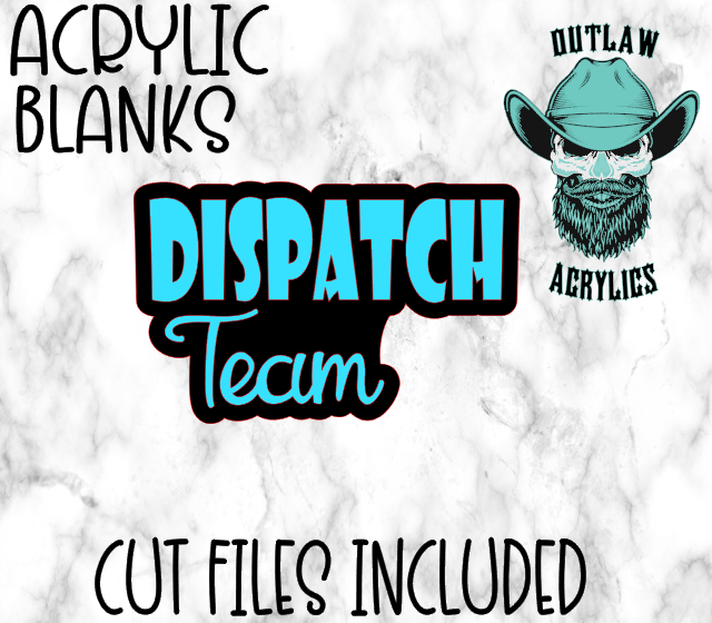 DISPATCH Team Badge Reel Acrylic