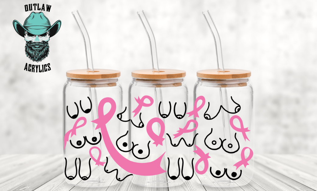 Cancer Boobs Awareness Wrap