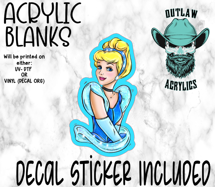 CinCin Acrylic & Decal Set