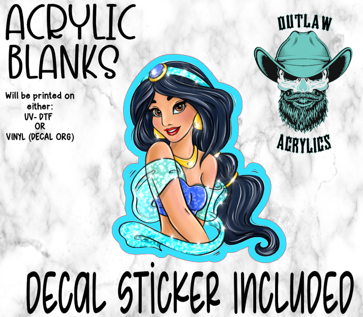 Jazzy Jazz Acrylic & Decal Set
