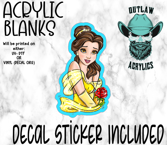 BeBe Acrylic & Decal Set