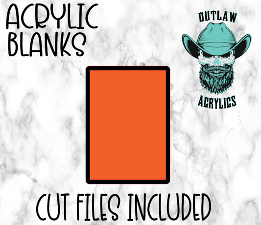 2.75 x 3.5 Photo Size Acrylic