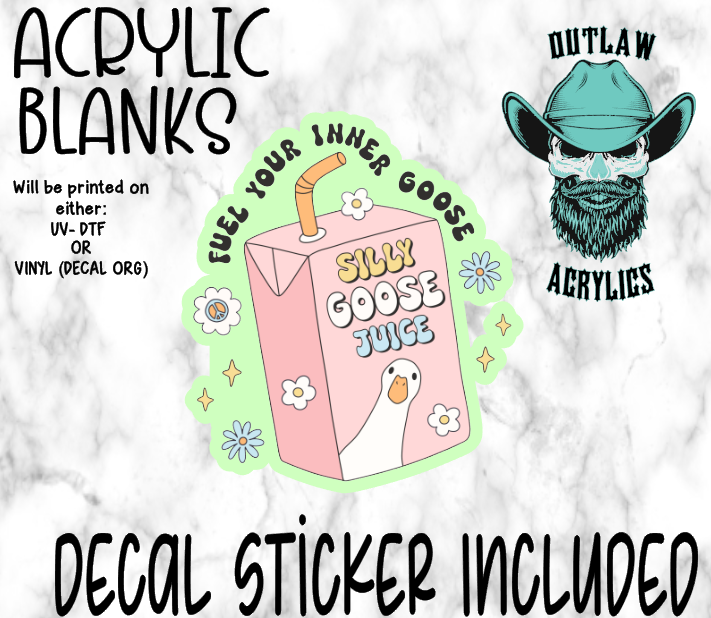 Fuel Inner Goose Acrylic & Decal Set