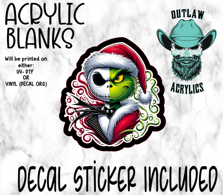 JacGrin Acrylic & Decal Set