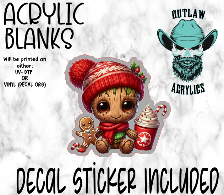 I Am Christmas Acrylic & Decal Set