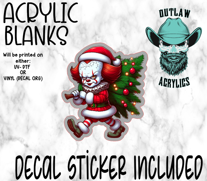 Festive Penny Acrylic & Decal Set