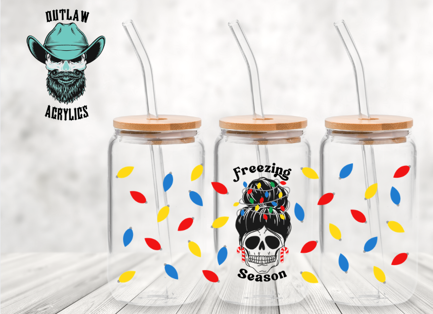 Freezing Season Glass Wrap