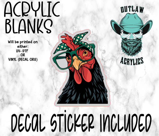 Wanna Repeat That Acrylic & Decal Set