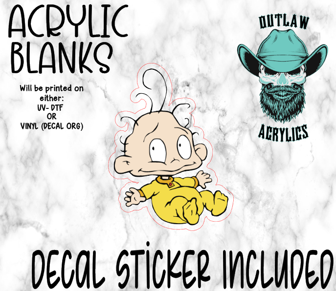 Dill Acrylic & Decal Set