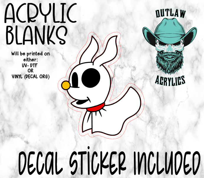 Zerooo Acrylic & Decal Set
