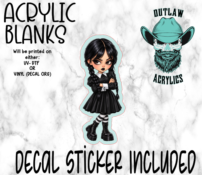 Wendy Acrylic & Decal Set
