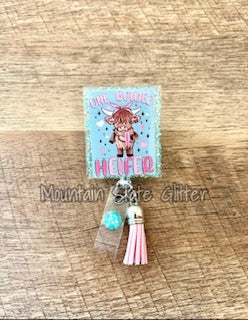 Boujee Heifer Valentine Acrylic & Decal Set