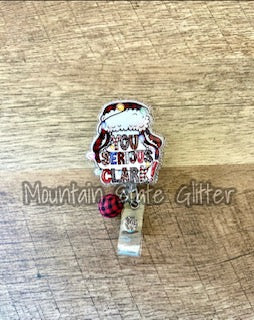 You Serious Clark Acrylic & Decal Set