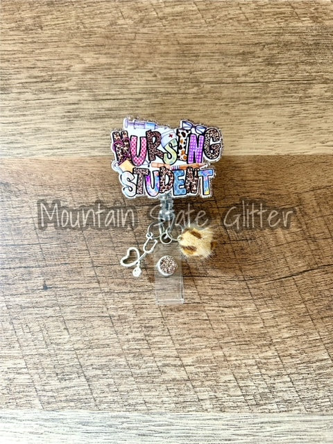 Nursing Student Acrylic & Decal Set