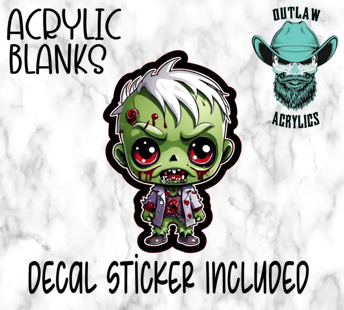 Zombie Dr Acrylic & Decal Set - Outlaw Acrylics