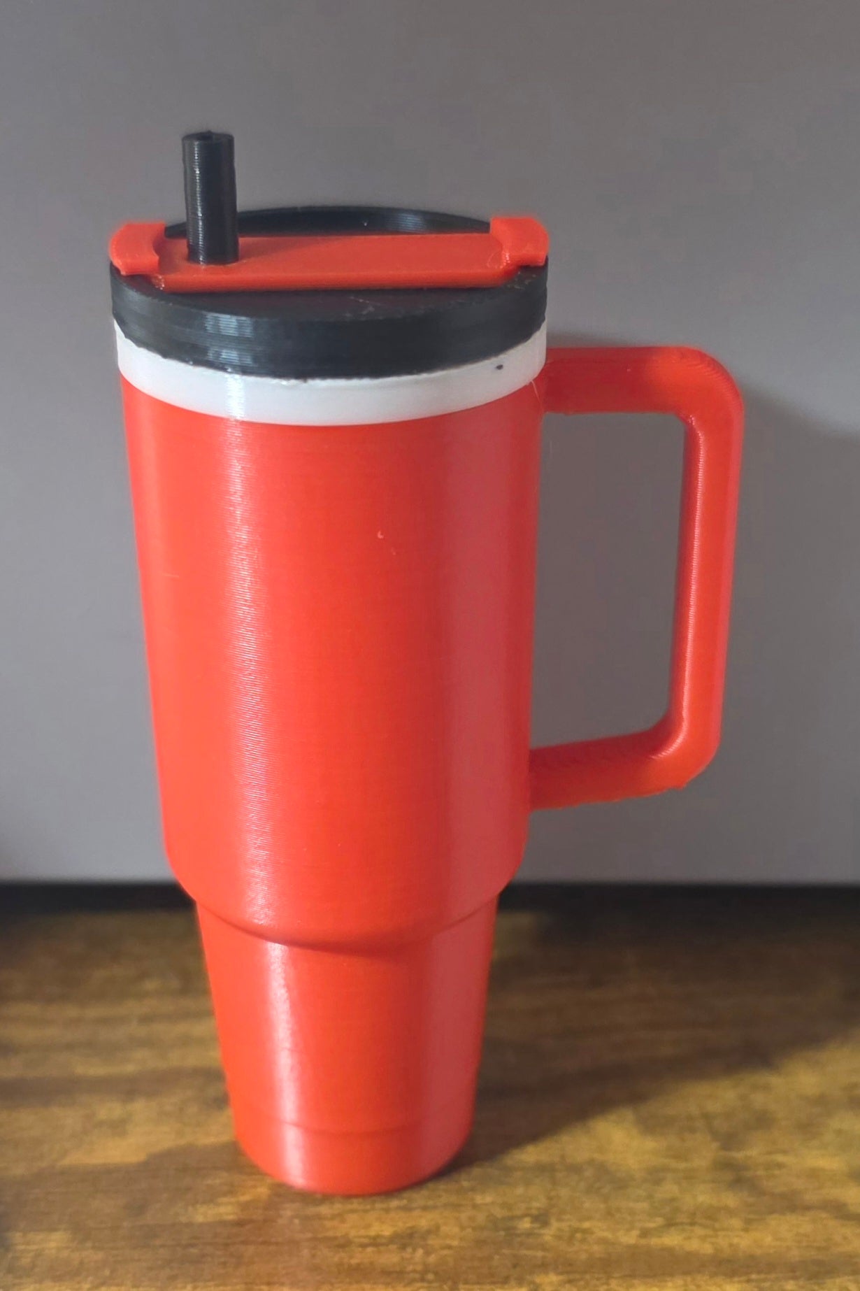 Tumbler Chapstick Holder Keychain 3D Printed