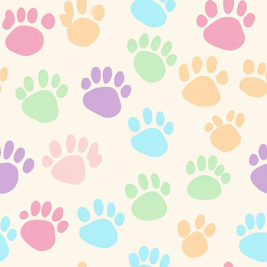 Pastel Paws Vinyl