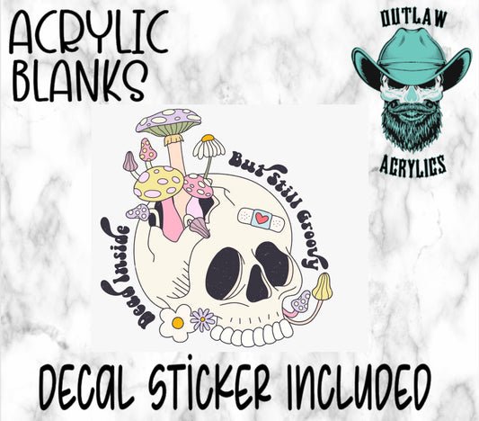 Dead But Groovy Acrylic & Decal Set