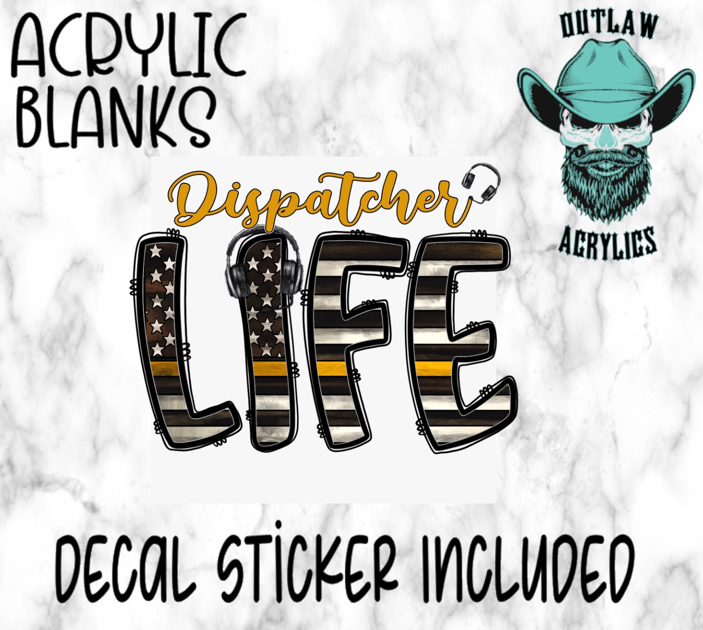 Dispatcher Life Acrylic & Decal Set