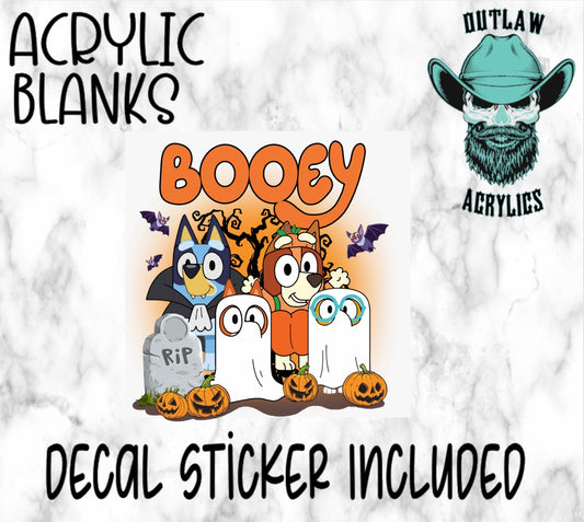 Booey-Ween Acrylic & Decal Set