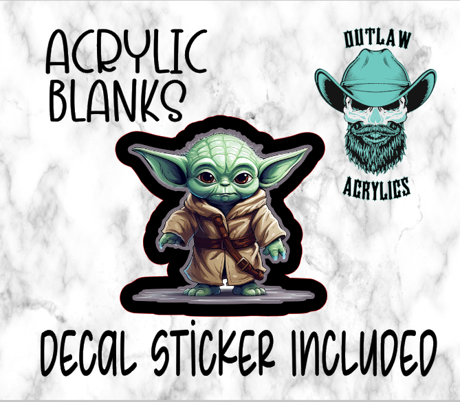 Baby Alien Acrylic & Decal Set