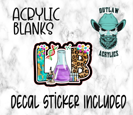 LAB Acrylic & Decal Set