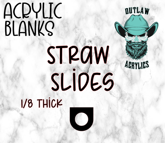 Straw Topper Slides