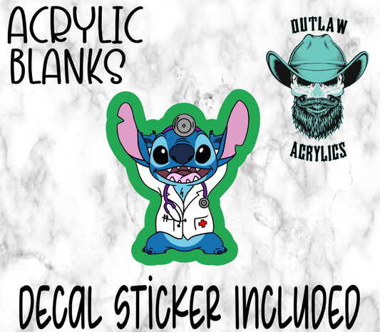 Dr. Sti Acrylic & Decal Set