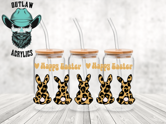 Easter Bunny Leopard Wrap