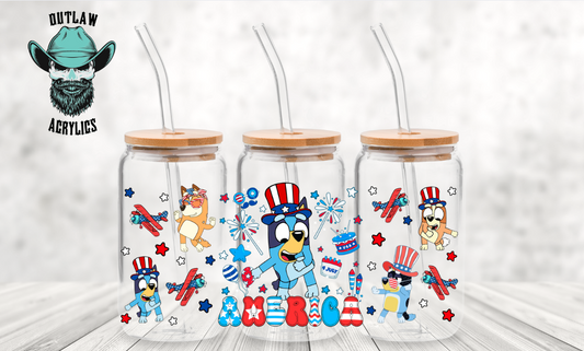 America Blue-y Wrap