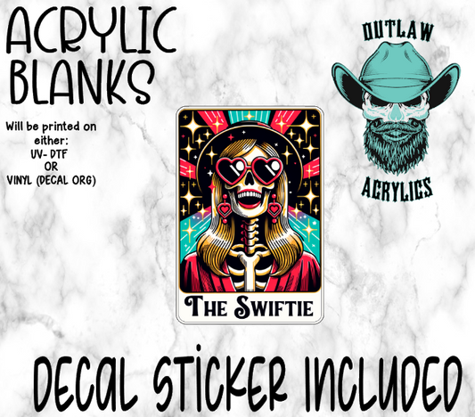 Swiftyie Tarot Card Acrylic & Decal Set