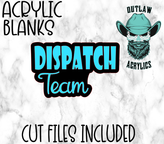 DISPATCH Team Badge Reel Acrylic