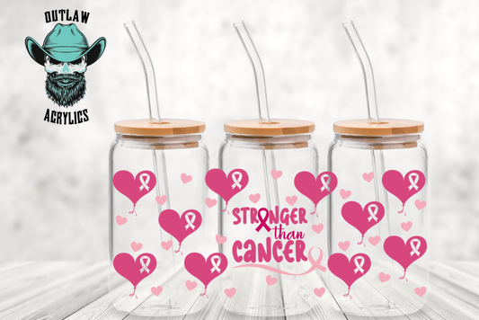 Stronger Than Cancer Wrap