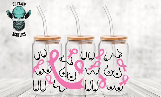 Cancer Boobs Awareness Wrap