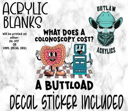 Colo Cost Acrylic & Decal Set