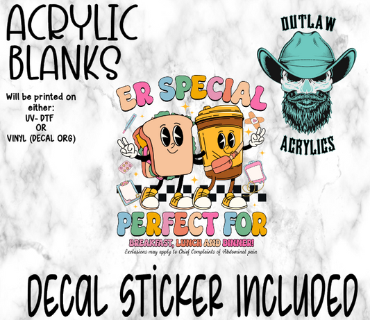 ER Special Acrylic & Decal Set
