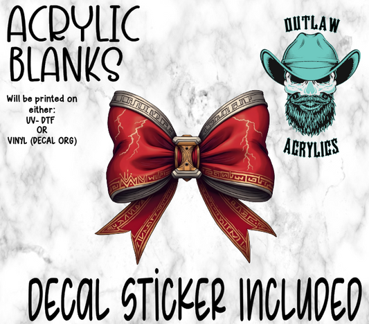 Thor Bow Acrylic & Decal Set