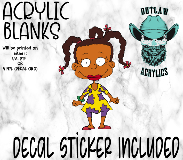 Suzie Acrylic & Decal Set