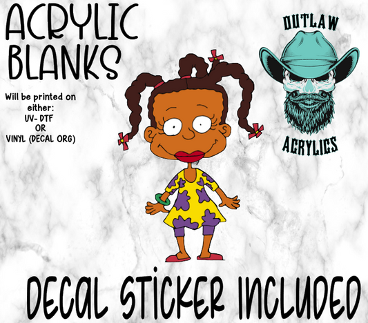 Suzie Acrylic & Decal Set