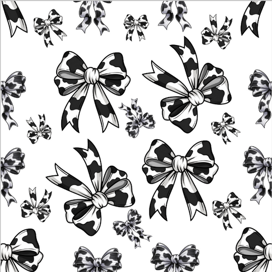 Cow Print Croquette Vinyl