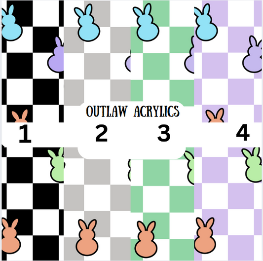 Checkered Easter Vinyl